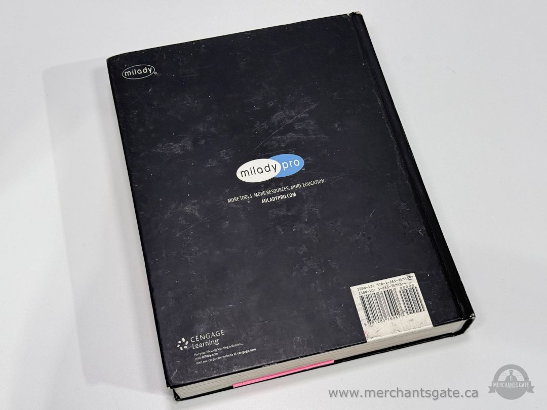 Milady Cosmetology Textbook Hardcover Beauty School Training Guide Esthetics Hair Makeup