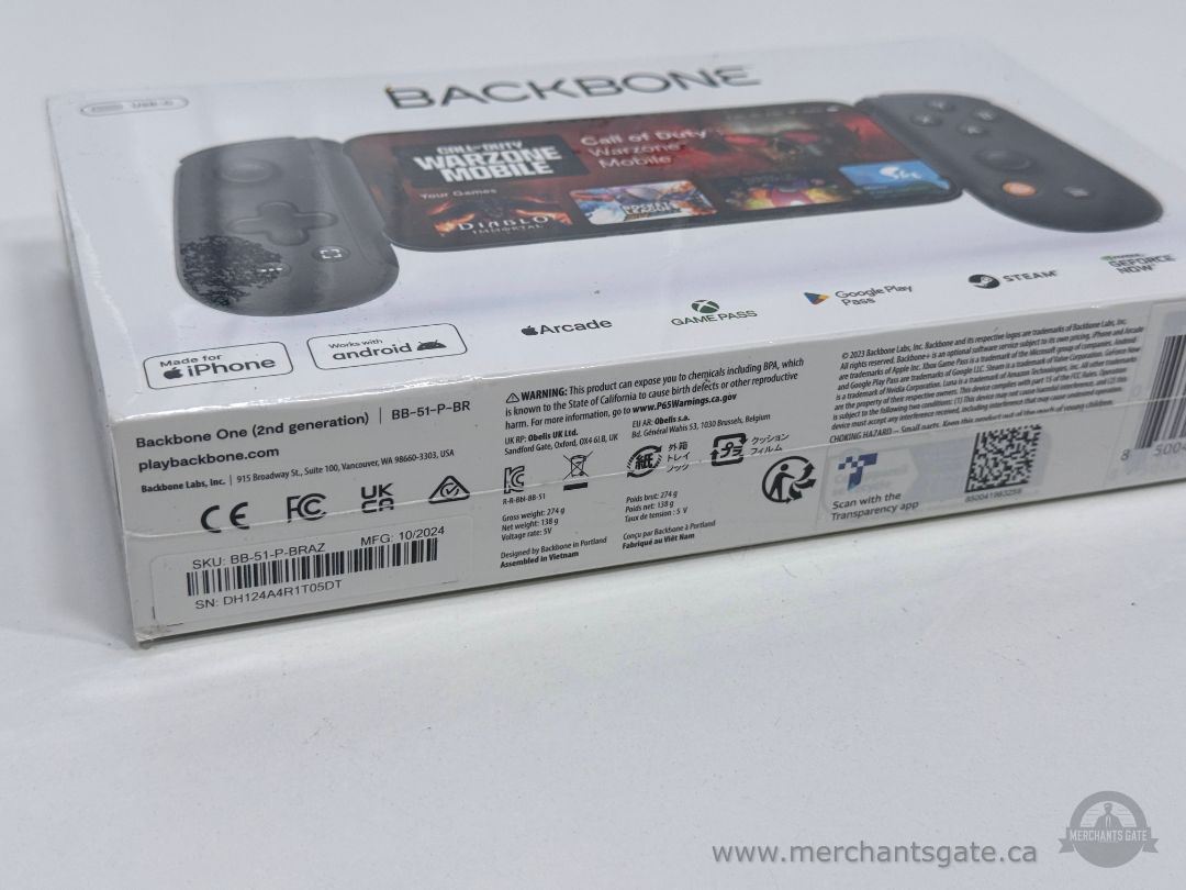 New Backbone One 2nd Gen Mobile Gaming Controller USB C iPhone Android