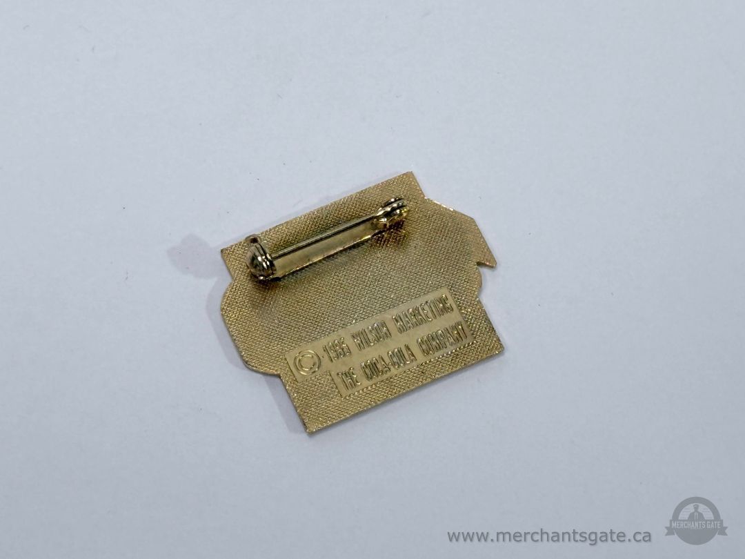 Coca Cola Centennial Celebration Pin 1886 to 1986 Enamel Collectible Lapel Pin