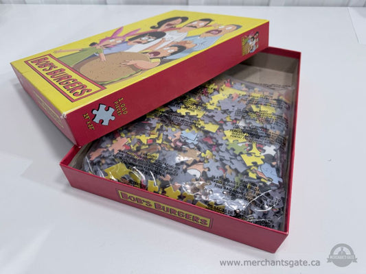 Bob's Burgers 1000 Piece Jigsaw Puzzle 19" x 27" TV Show Family Burger Scene