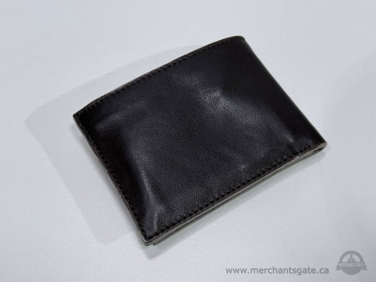 Coca Cola Brown Leather Wallet Bifold Coca Cola Branded Promo Wallet