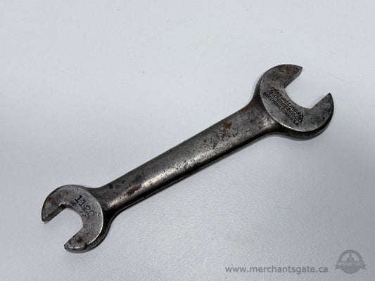 Vintage Billings & Spencer 7/8" x 11/20" Open End Wrench Hartford Conn USA