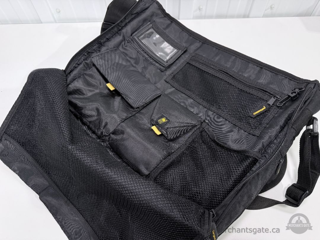 Targus Laptop Messenger Bag Computer Shoulder Bag Black & Gray