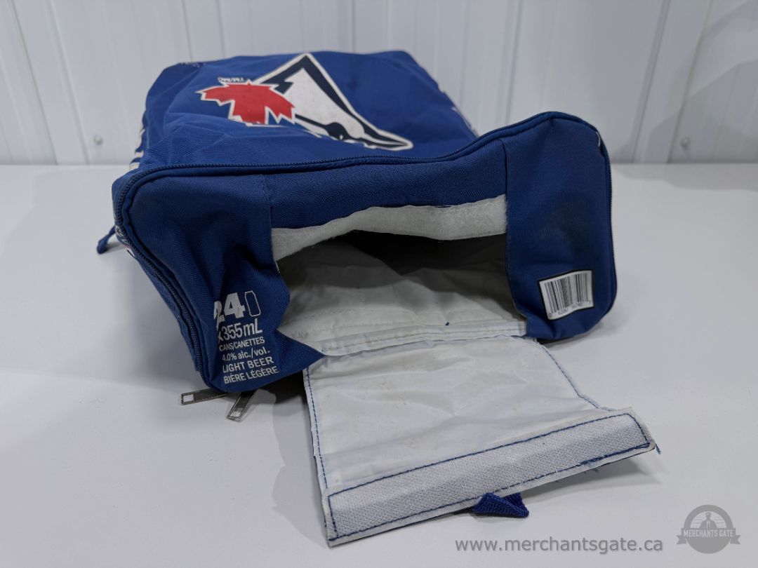 Bud Light Toronto Blue Jays Soft Cooler Insulated 24 Can Beer Cooler Bag