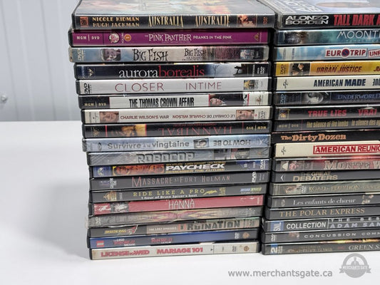 Large DVD Movie Lot – 50+ DVDs Action, Comedy, Classics