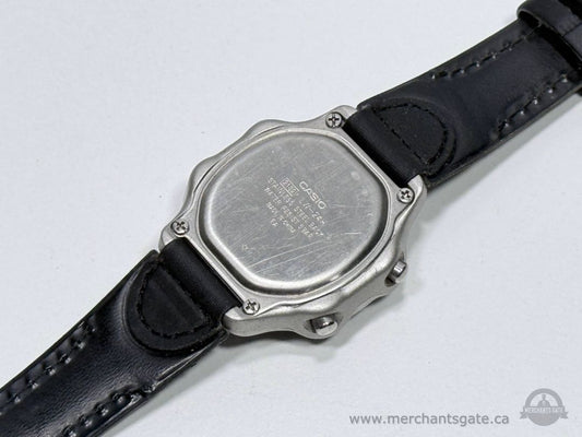 Casio 2182 Illuminator EZADJ Digital Watch 2002 50M WR Alarm Chrono New Battery