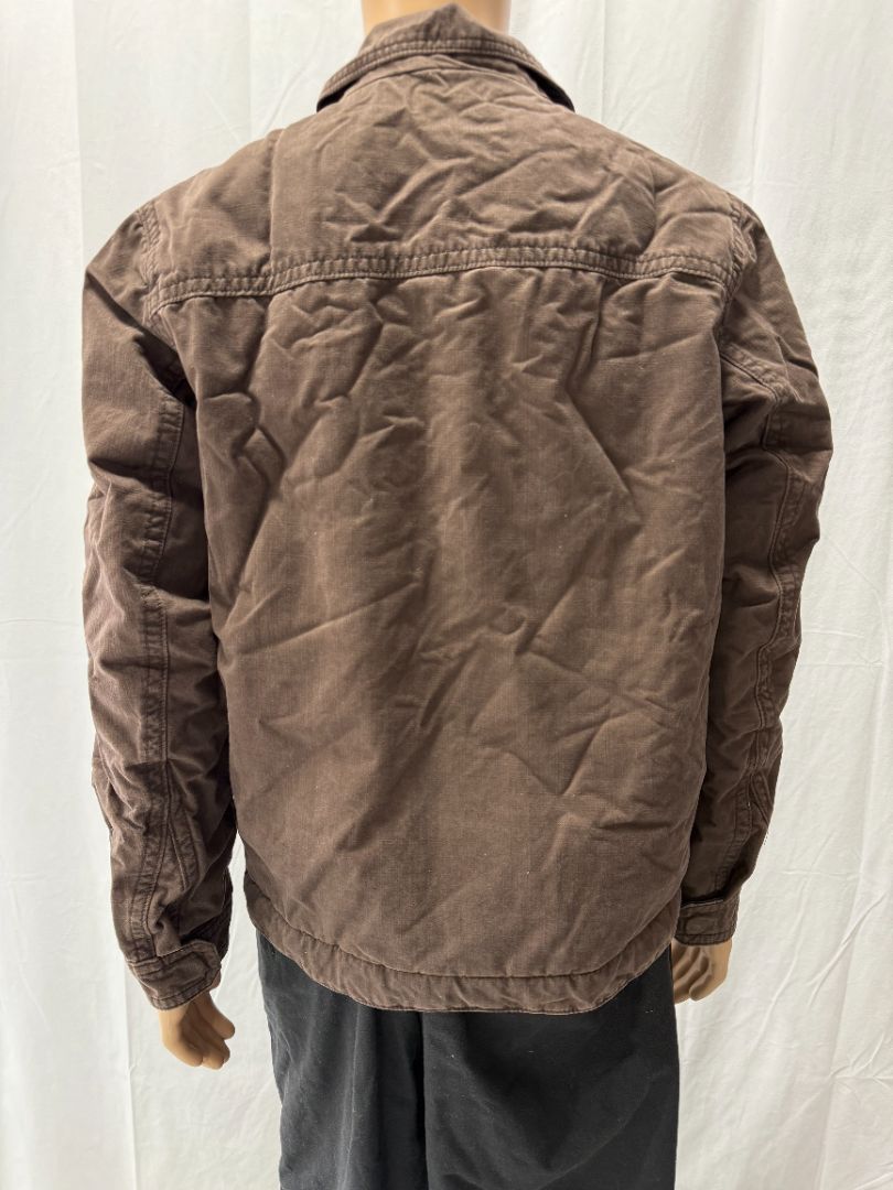 Old Navy Sherpa-Lined Cotton Jacket - Brown