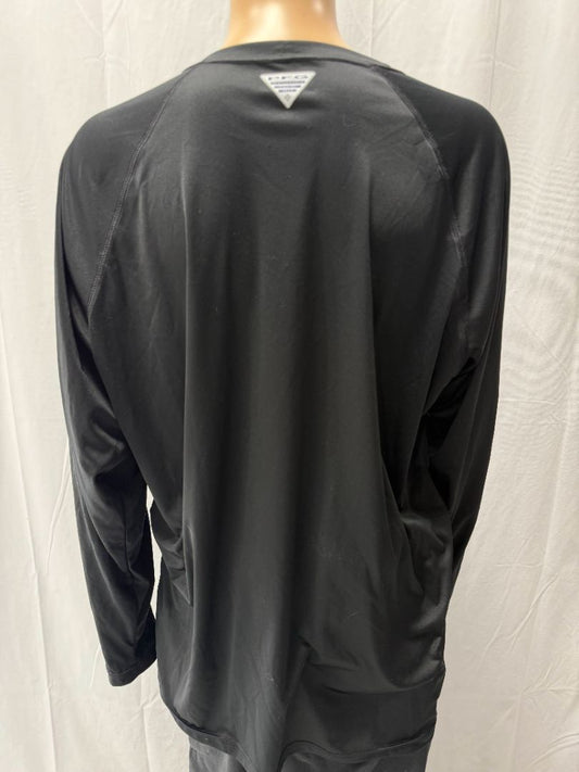 Columbia PFG Omni-Shade Long Sleeve Shirt - Black