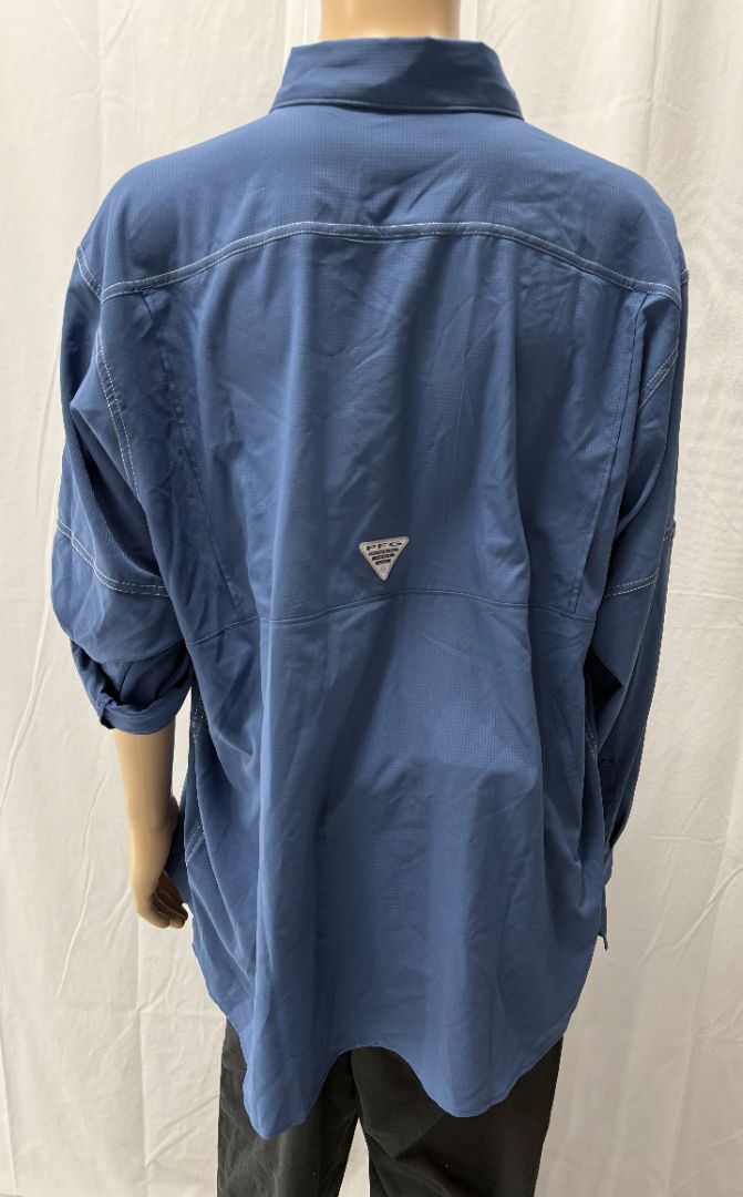 NEW Columbia PFG Low Drag offshore LS Shirt - 2XT