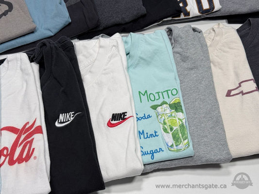 Men’s T-Shirt 22pcs Lot Small Nike Under Armour GAP Fox NCAA Coca-Cola