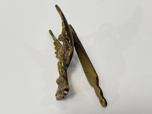 Vintage Cast Brass Eagle Door Knocker
