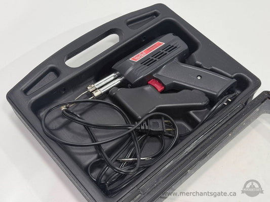 Weller Soldering Gun Kit 140 100 Watt Dual Heat w Case Vintage Electric Tool