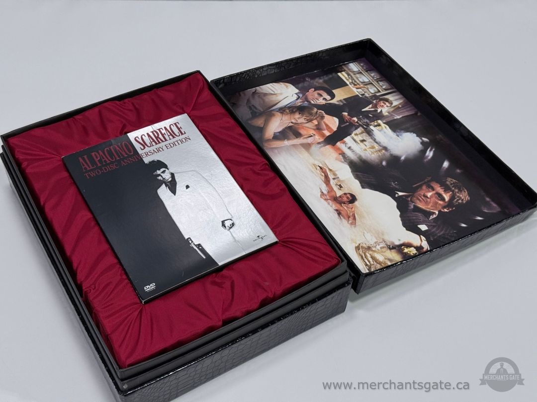 Scarface Two Disc Anniversary Edition DVD Collectors Box Set Al Pacino