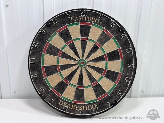 Eastpoint Derbyshire Bristle Dartboard 18" Regulation Reversible Steel Tip