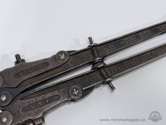 Vintage Bolt Cutters 18 Inch Boston USA Industrial Tool Steampunk Decor