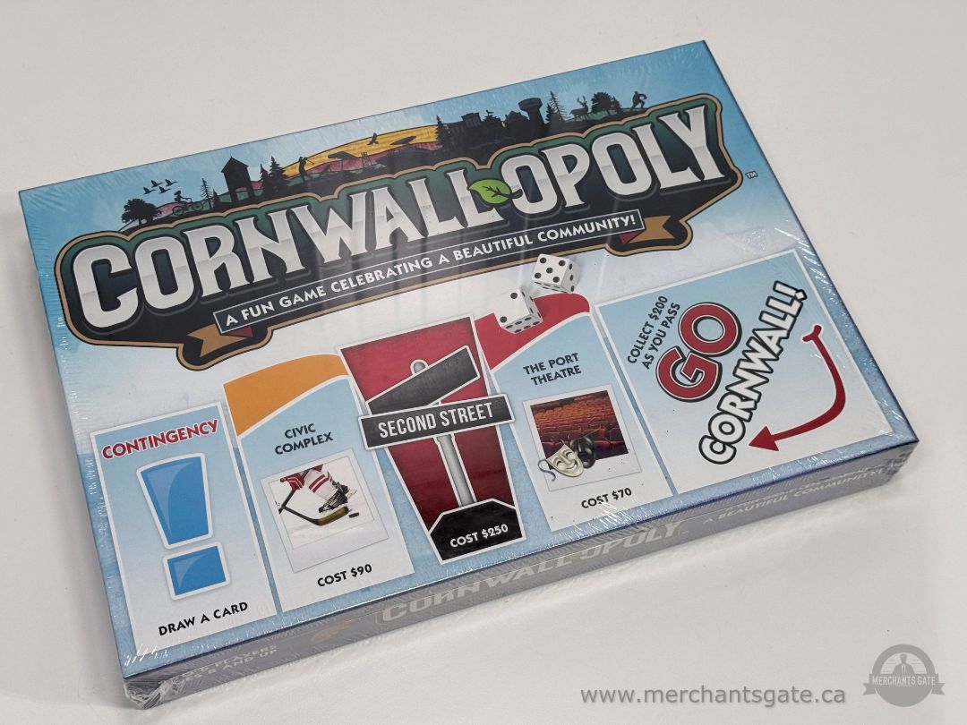 New Cornwallopoly Board Game Cornwall Ontario Edition Sealed Complete