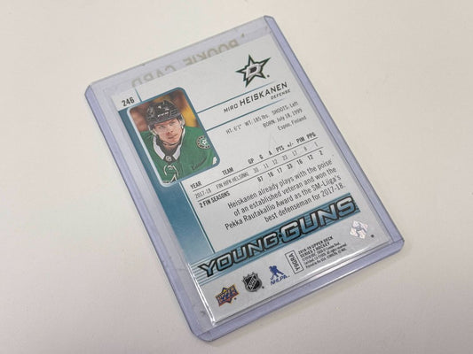 2018 Upper Deck Young Guns Rookie Card / Miro Heiskanen Dallas Stars #227 NHL