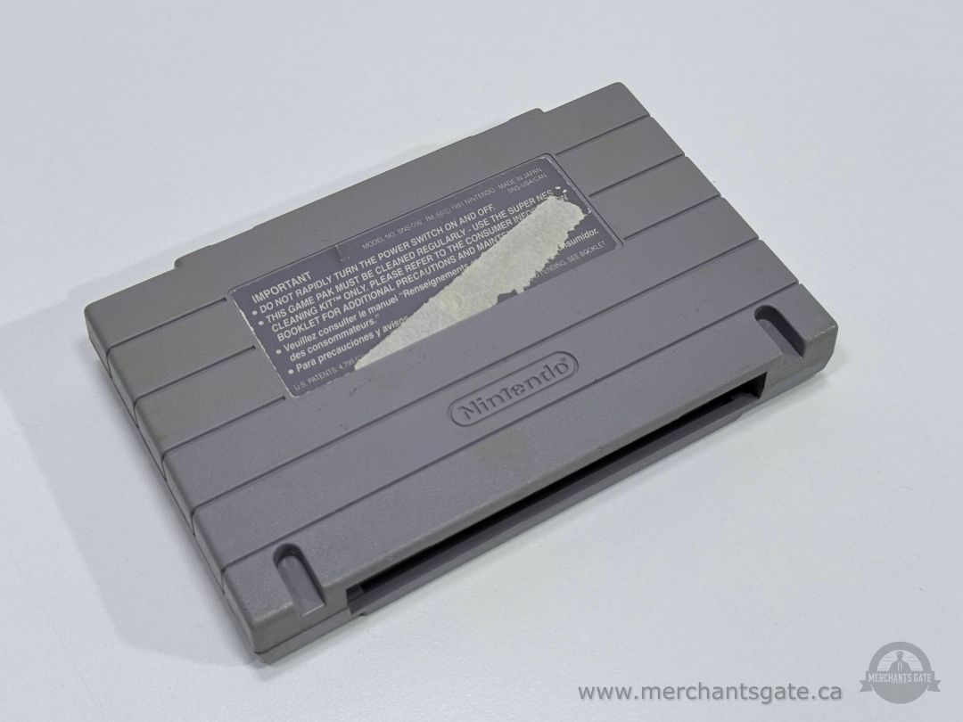 Magic Sword SNES Super Nintendo Game Cartridge Capcom Authentic