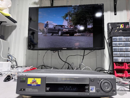 Sony SLV-X717SG Multi-System VCR VHS Player PAL NTSC SECAM Multi-Region w/ Remote