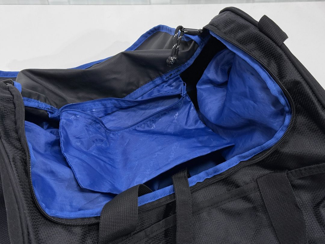 Champion Duffel Gym Bag Black Sports Travel Bag 24" with Shoulder Strap