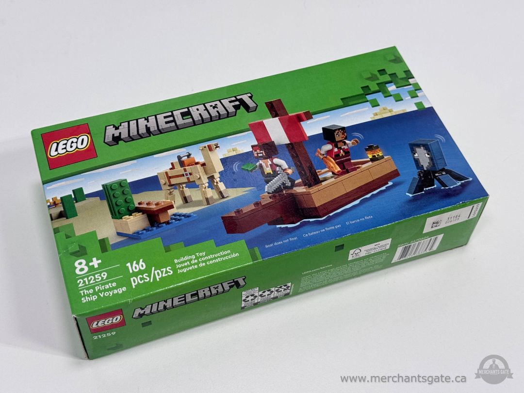 LEGO Minecraft 21259 The Pirate Ship Voyage Sealed New In Box Retired Set