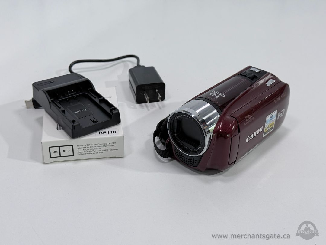 Canon VIXIA HF R200 HD Camcorder 20x Zoom AVCHD Video Camera