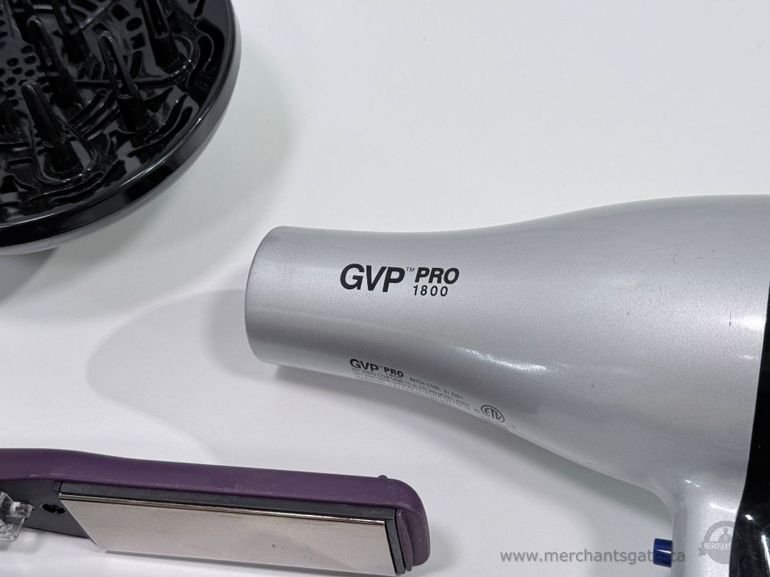 Conair Infiniti Pro Automatic Curler Revlon Straightener GVP Pro 1800 Hair Dryer Lot
