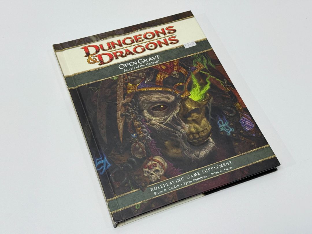 Dungeons And Dragons 4th Edition Open Grave Secrets of The Undead Hardcover Book