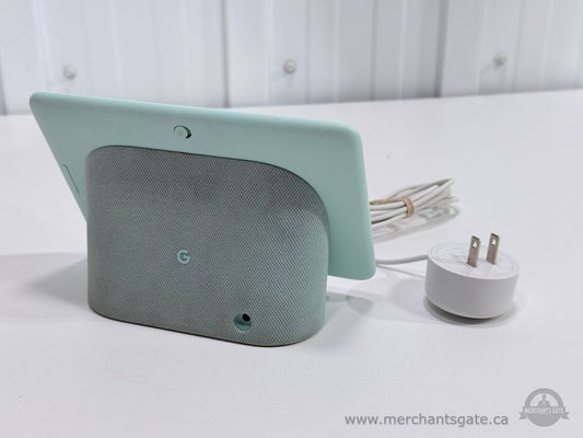 Google Nest Hub 1st Gen 7" Smart Display Speaker Aqua with Power Adapter