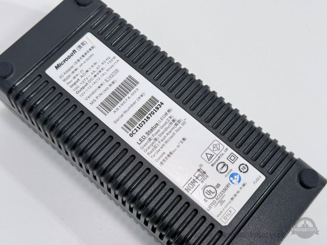 Genuine Microsoft Xbox 360 Power Supply 150W AC Adapter Brick
