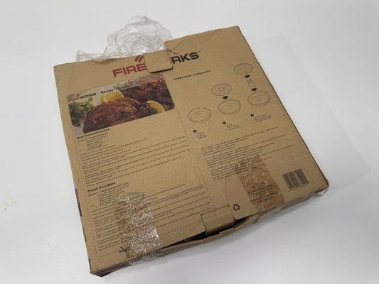 Fire Works Stainless Steel Multi Roaster Steamer For BBQ or Kitchen Cooking