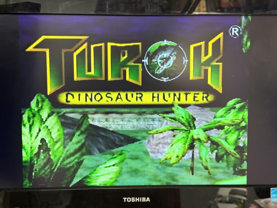 Turok Dinosaur Hunter Nintendo 64 Complete In Box With Instructions + Poster