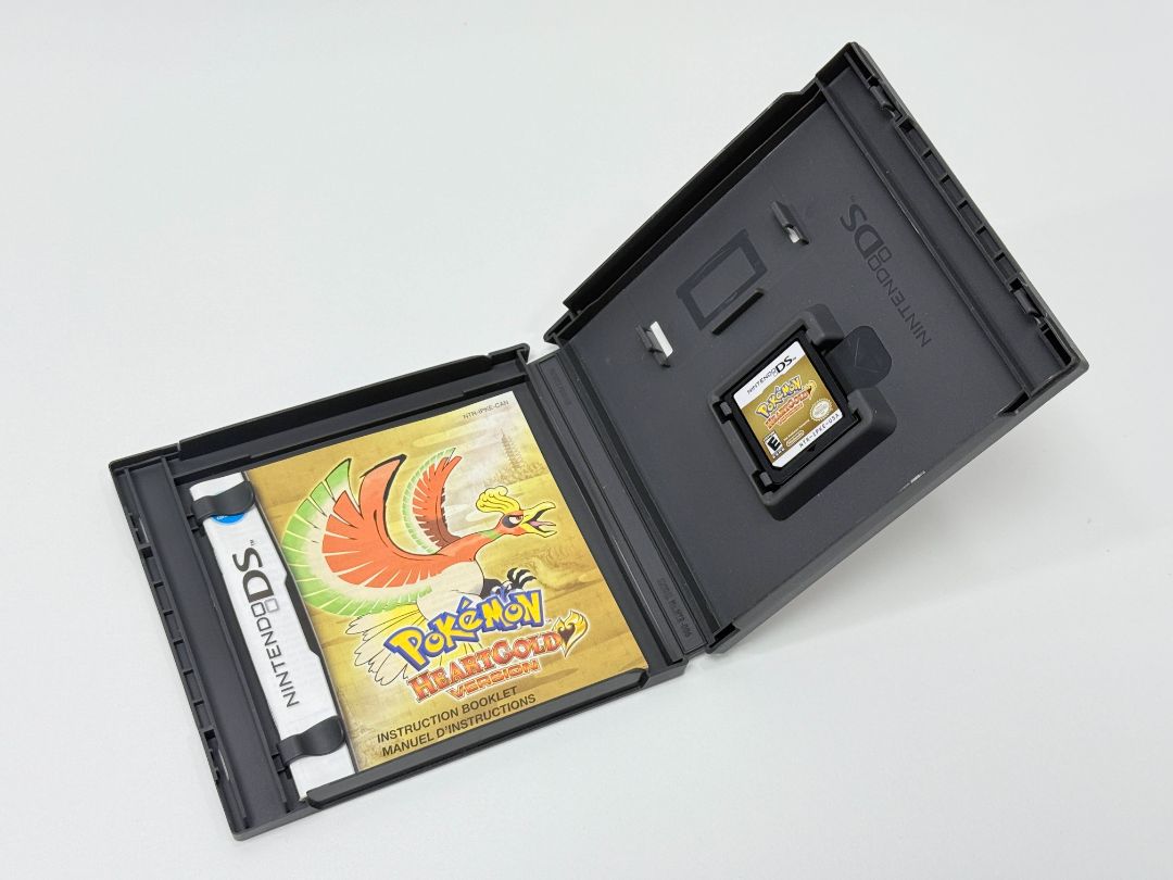 Pokemon Heart Gold Nintendo DS With Box And Manual Authentic Mint