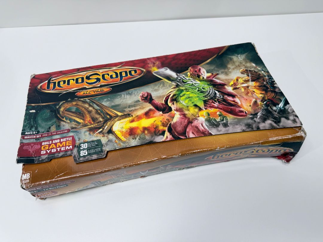 Heroscape Rise of The Valkyrie Master Set Board Game Incomplete 19 Figures Terrain Parts