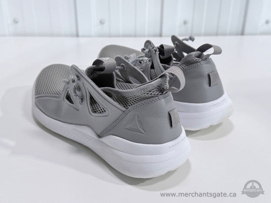 Reebok Women's Grey Lightweight Mesh Training Running Shoes Size 9.5