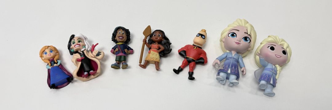 Disney Figurine Lot Frozen Moana Incredibles Encanto Villain Toys Collectible Figures