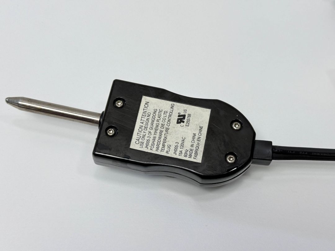 Electric Skillet Hot Plate Replacement Power Cord Adjustable Temperature Control