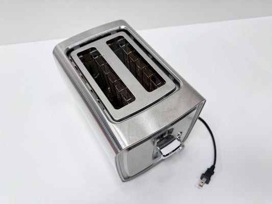 Black And Decker Stainless Steel Toaster 2 Slice Kitchen Appliance