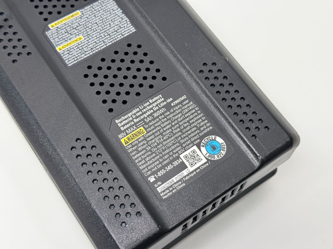 GreenWorks Pro 80V 2Ah Lithium Ion Battery Replacement Power Tool Battery Like New