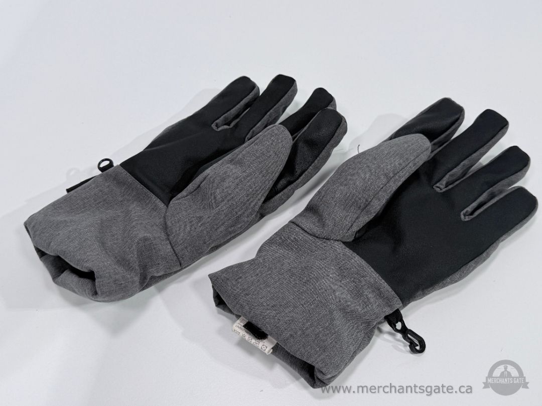 Spyder Grey Insulated Winter Ski Snow Gloves Size Large L