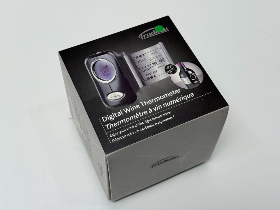 Trudeau Digital Wine Thermometer New In Box