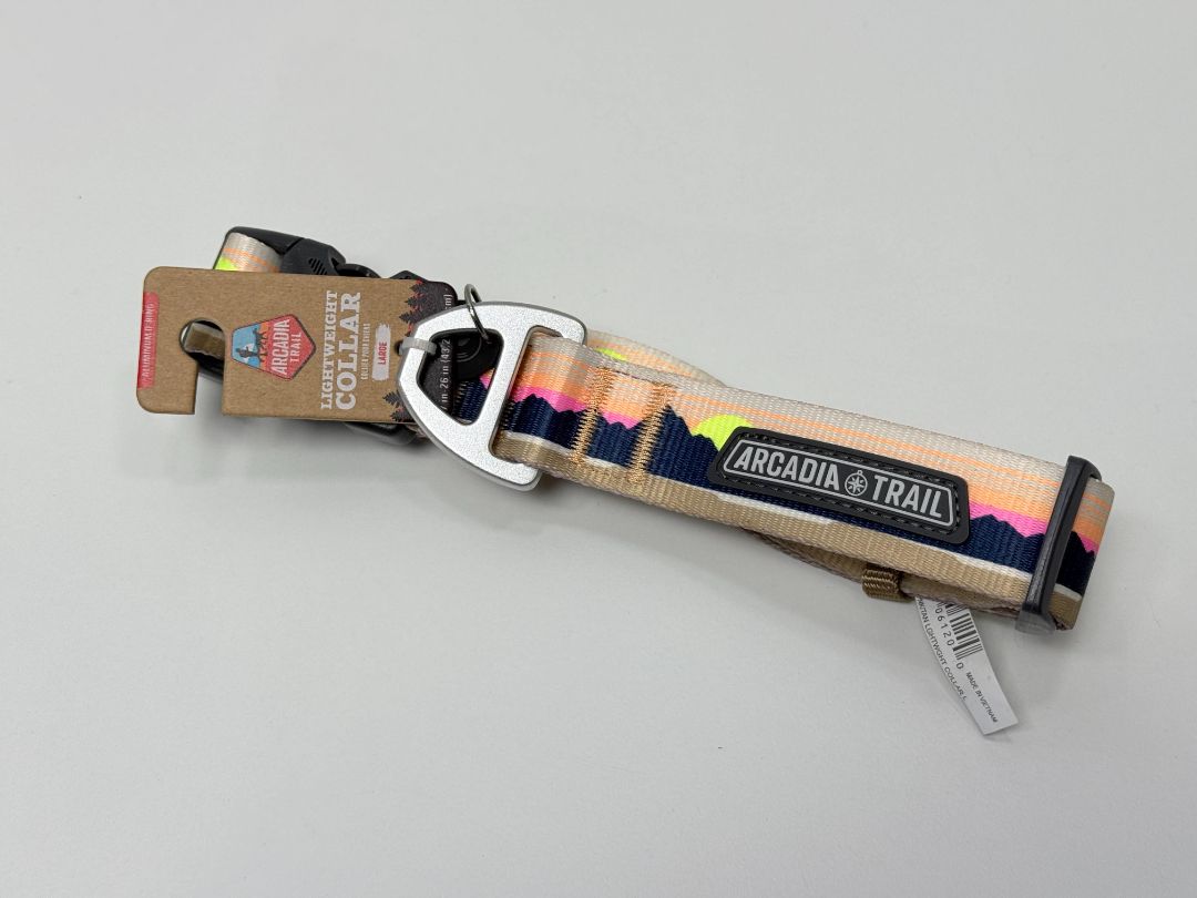 New Arcadia Trail Lightweight Dog Collar Large Adjustable