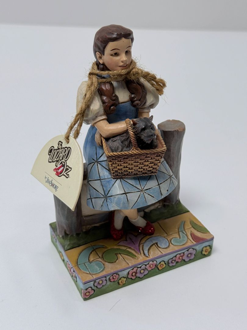 Jim Shore Wizard of Oz Dorothy and Toto Figurine "I Keep Forgetting I’m Not in Kansas"