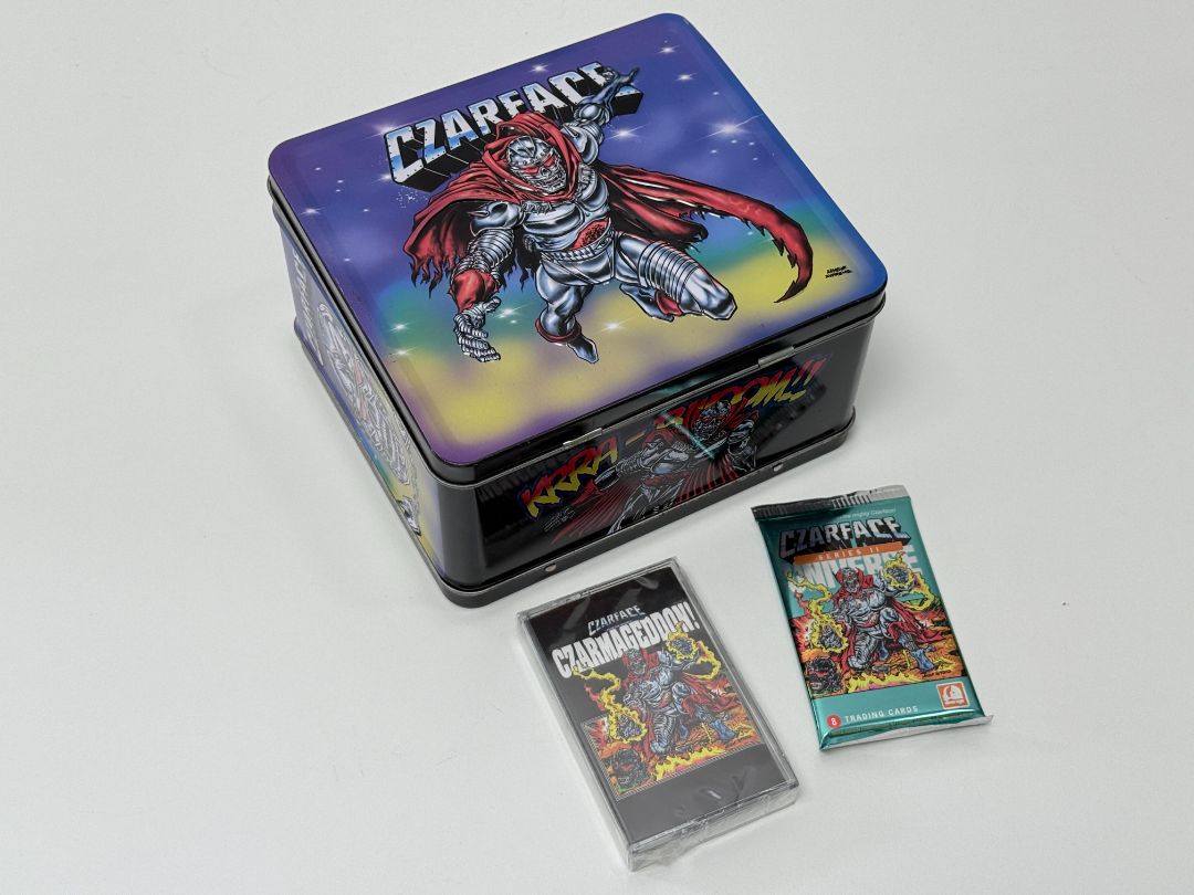 Czarface Metal Lunchbox with Cassette Tape & Trading Cards