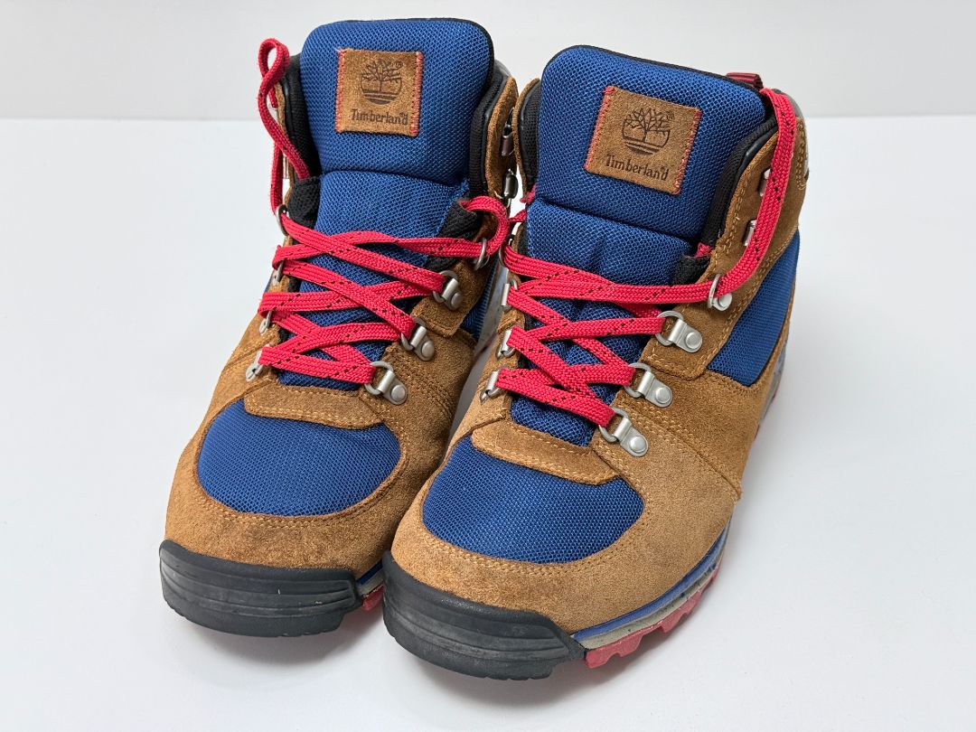 Timberland Euro Hiker Boots Mens Size 10 Suede Leather Trail Grip Outsole