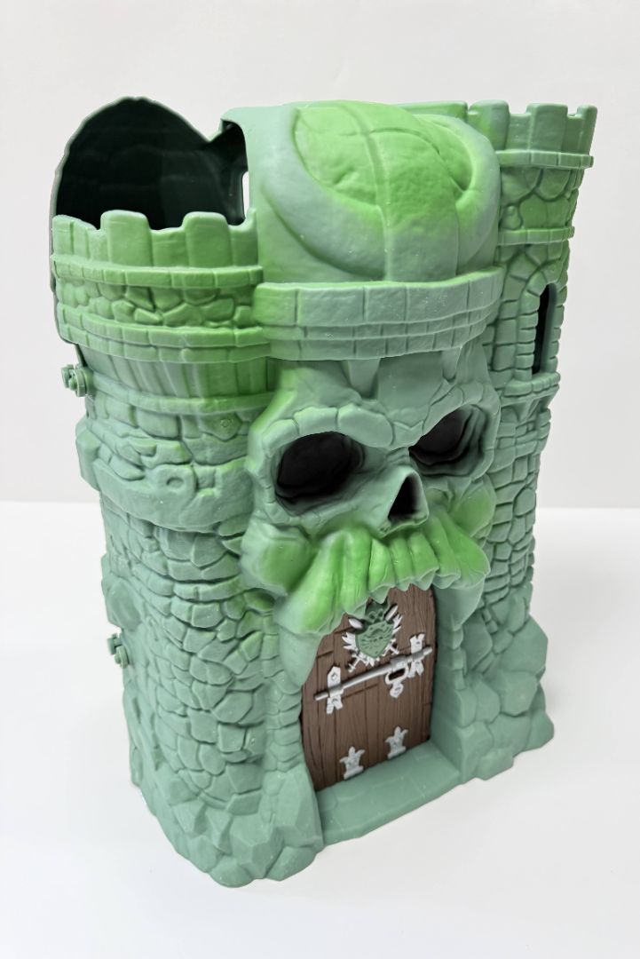 Masters of The Universe Castle Grayskull Playset Rerelease Incomplete Vintage Style Toy
