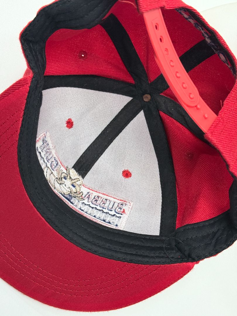 Bubba Gump Shrimp Co Red Snapback Hat Forrest Gump Movie Memorabilia Adjustable Cap