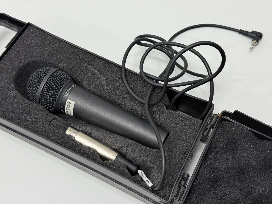 Behringer Ultravoice XM8500 Dynamic Cardioid Vocal Microphone With Carry Case And Cable