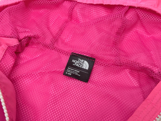 New The North Face Infant Jacket Size 3-6 Months Hooded Lightweight Windbreaker