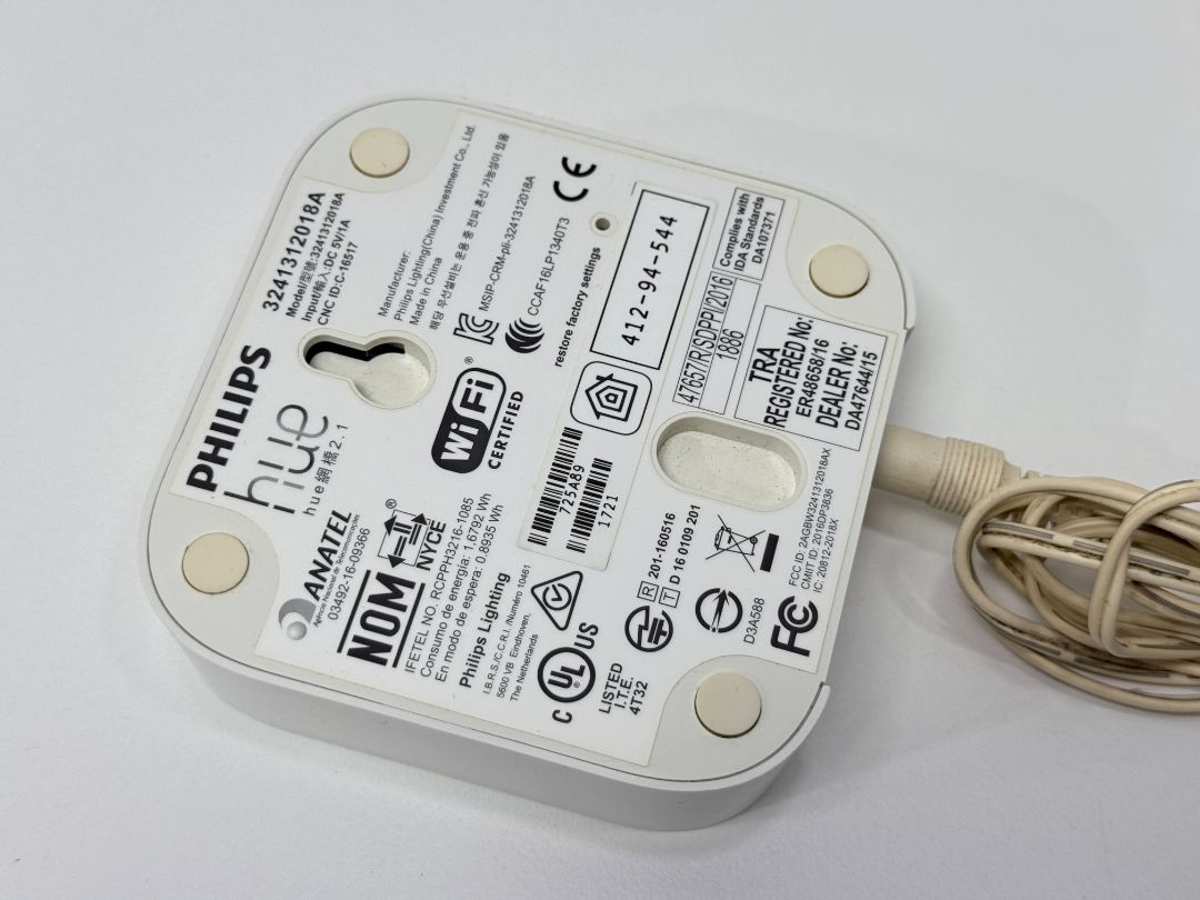 Philips Hue Bridge 2.1 Smart Hub with Power Adapter – Works Great